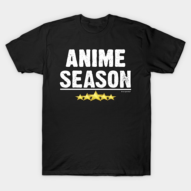 Anime Season T-Shirt by CoolApparelShop